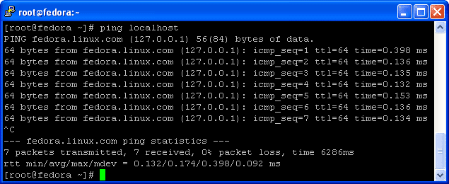 Не работает ping linux